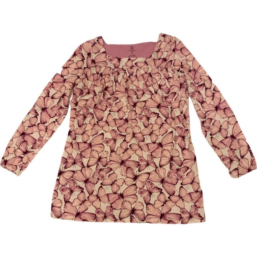 Land's End Butterfly Top Size 7/8 Girls